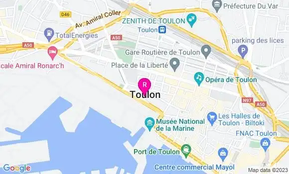 Localisation Restaurant  Au Bouchon Provencal