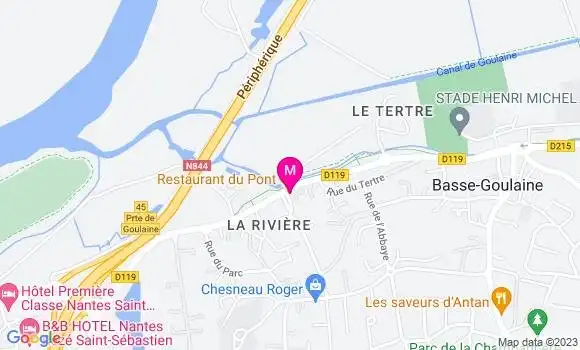 Localisation Restaurant du Pont