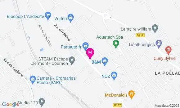 Localisation Restaurant  Aux 3 Gourmands