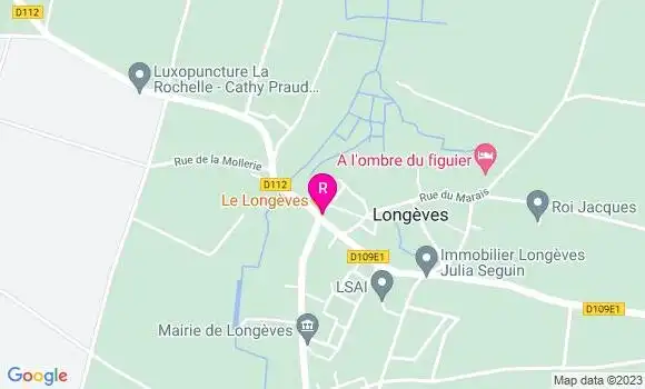 Localisation Restaurant Bar Le Longèves