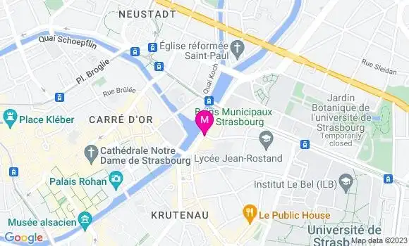 Localisation Restaurant  Mademoiselle 10