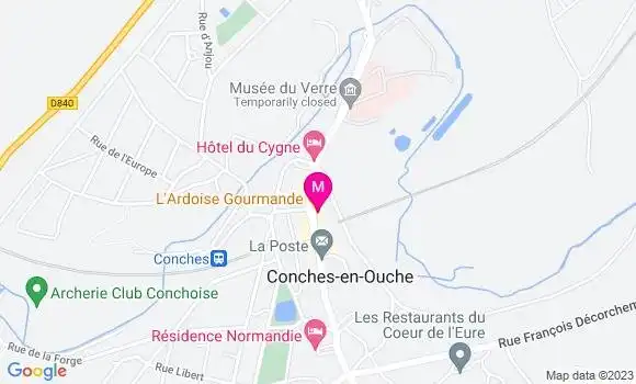 Localisation Restaurant  L