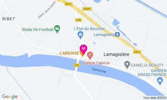 Localisation Restaurant  L