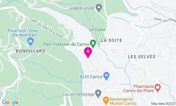 Localisation Restaurant  Chez Tom et Flo