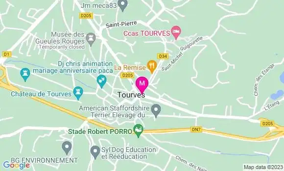 Localisation Restaurant Bar Le Caramy