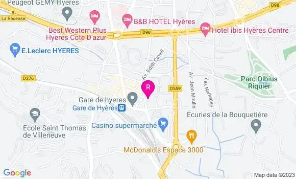 Localisation Restaurant  Le People