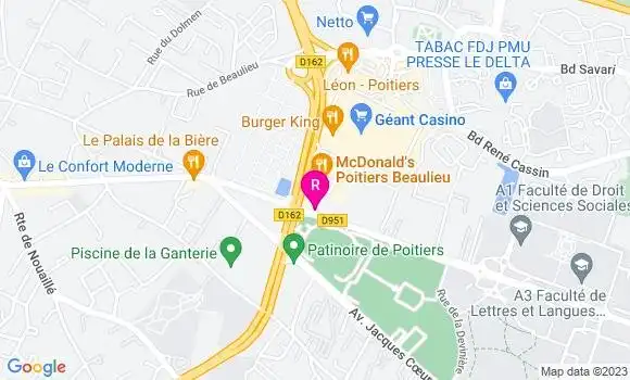 Localisation Restaurant  L