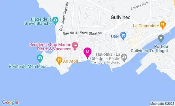 Localisation Restaurant  An Atoll