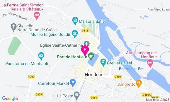 Localisation Restaurant  Huître Brûlée