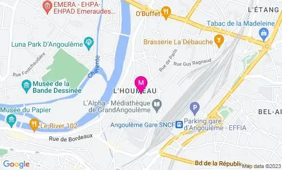 Localisation Restaurant  La Very Table