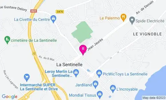 Localisation Pizzeria Bonapizza