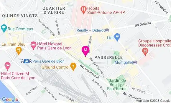 Localisation Restaurant  Les Deux Parisiens