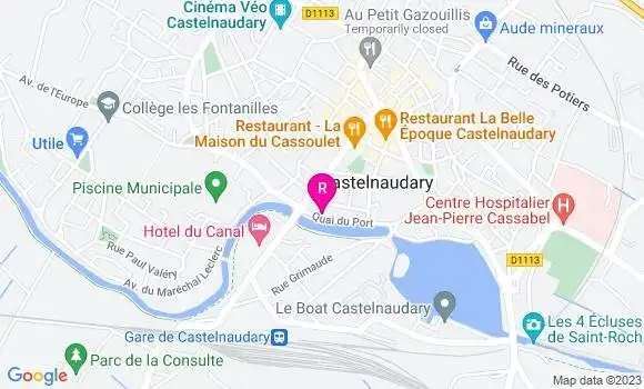 Localisation Restaurant  Le Quai 21