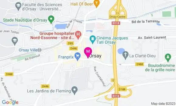 Localisation Restaurant Chinois Le Palais d