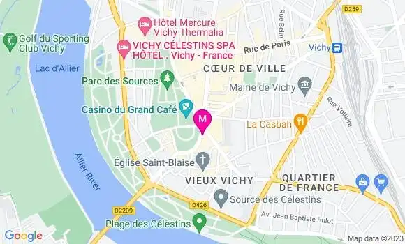 Localisation Le Bistrot de Pierrot