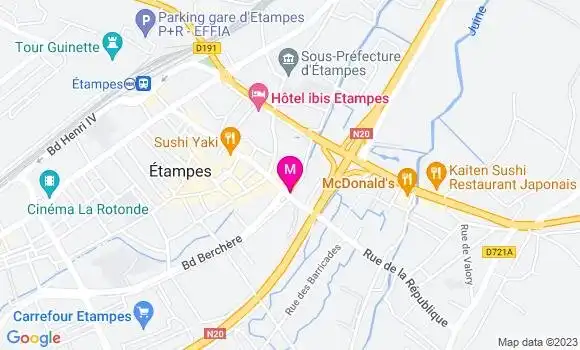 Localisation Restaurant  Le Pieux