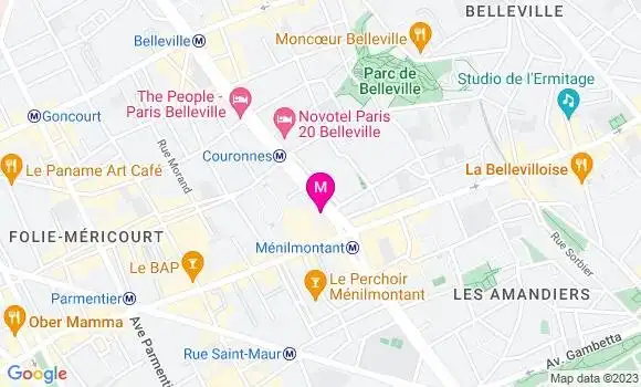 Localisation Restaurant  Le Rhumel