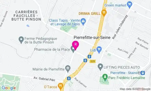 Localisation Restaurant  Fratello