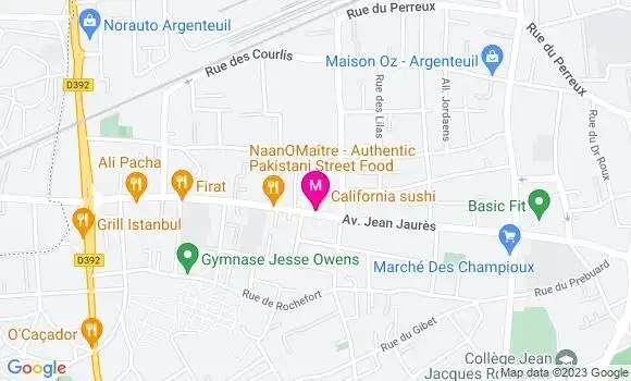 Localisation California Sushi