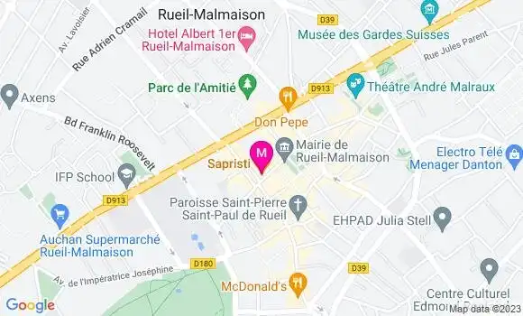 Localisation Restaurant  Sapristi