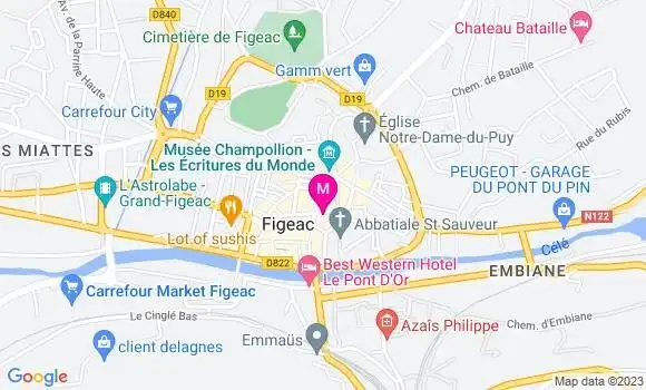 Localisation Restaurant  Le Safran