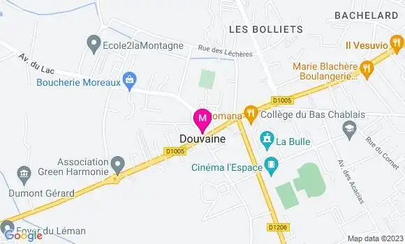 Localisation Restaurant  Les Fondues d