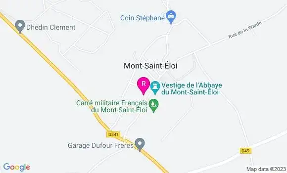 Localisation Restaurant  La Table des Tours