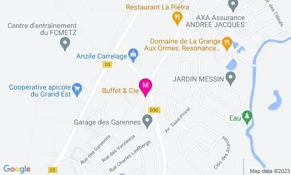 Localisation Restaurant Asiatique Buffet et Cie