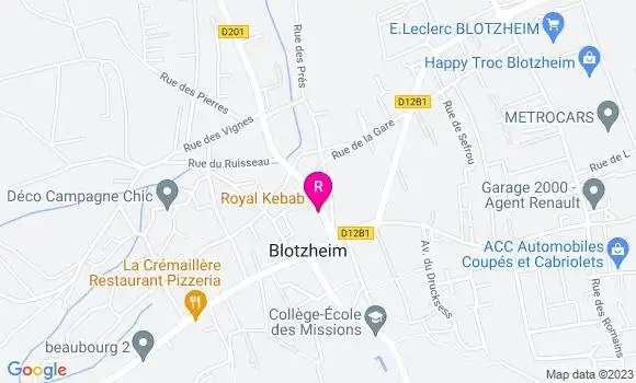 Localisation Royal Kebab