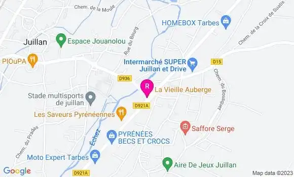Localisation La Vieille Auberge