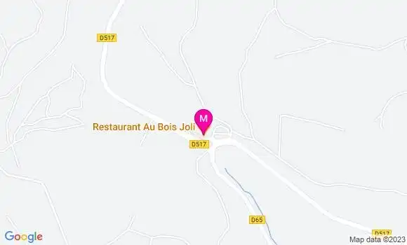 Localisation Restaurant  Au Bois Joli