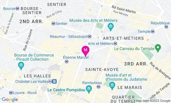 Localisation Restaurant  La Prohibition
