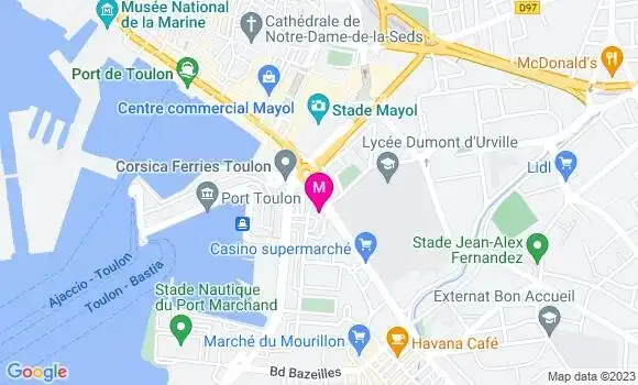 Localisation Bistrot Le B