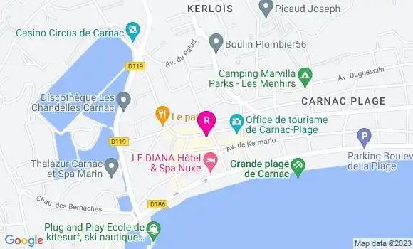 Localisation Restaurant  Le Péché Gourmand