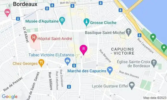 Localisation Restaurant  Bacana