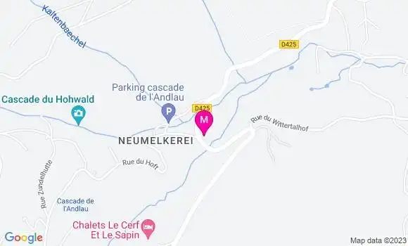 Localisation Auberge Lindenhof