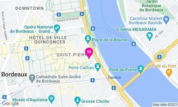 Localisation Restaurant  Porte Quinze