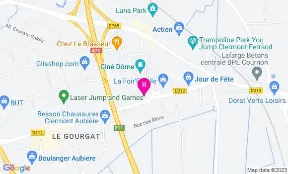 Localisation Restaurant  Esprit Latin