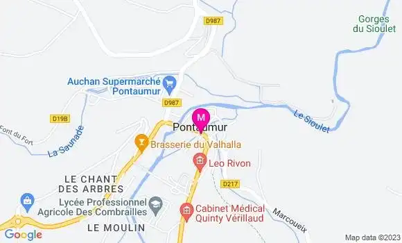 Localisation Restaurant Hôtel Le Confluent