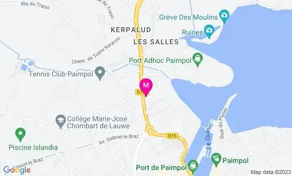 Localisation Restaurant  La Serre