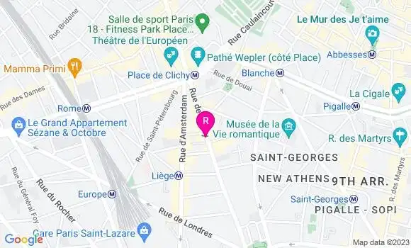 Localisation Restaurant  Chez Papa