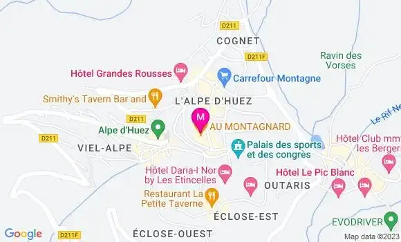 Localisation Restaurant  Au Montagnard