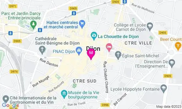 Localisation Restaurant  Bhv