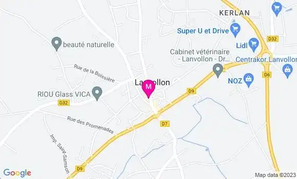 Localisation Restaurant  La Plume