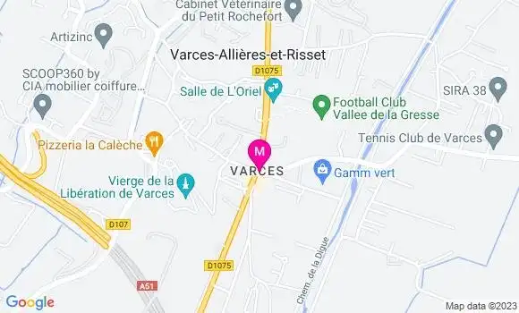 Localisation Restaurant Bar Le Fidji