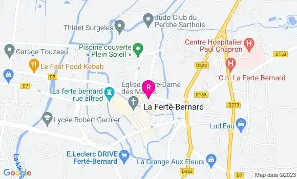 Localisation Restaurant  Le Bacchus