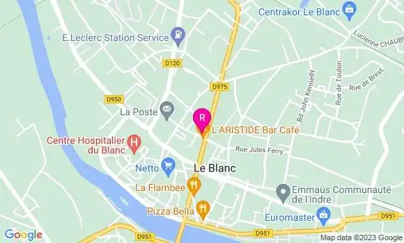 Localisation Restaurant  L