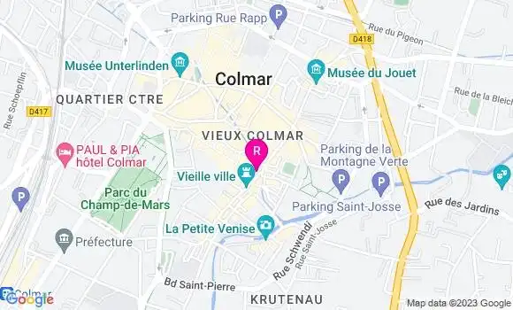 Localisation Restaurant  L