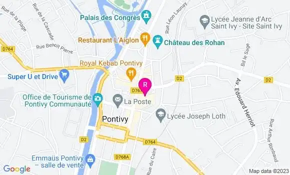 Localisation Crêperie La Petite Bretonne