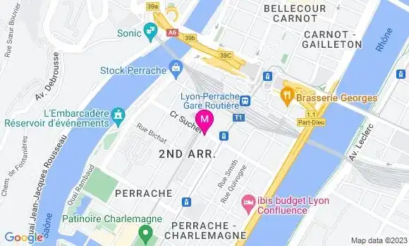 Localisation Restaurant  Point Nommé